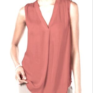 365M NWT Alfani Sleeveless Pin Tuck Blouse - Size: PL